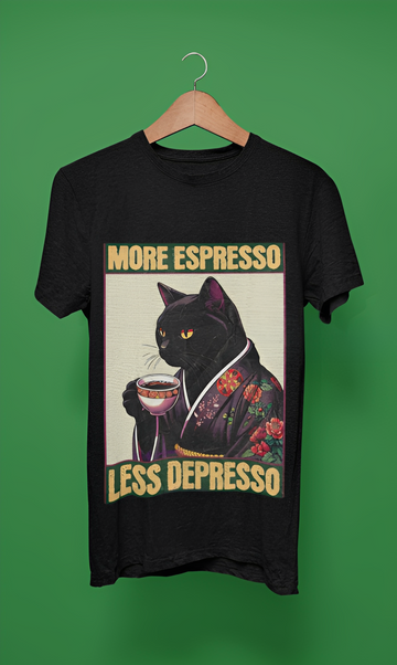 More Espresso Less Depresso T-Shirt