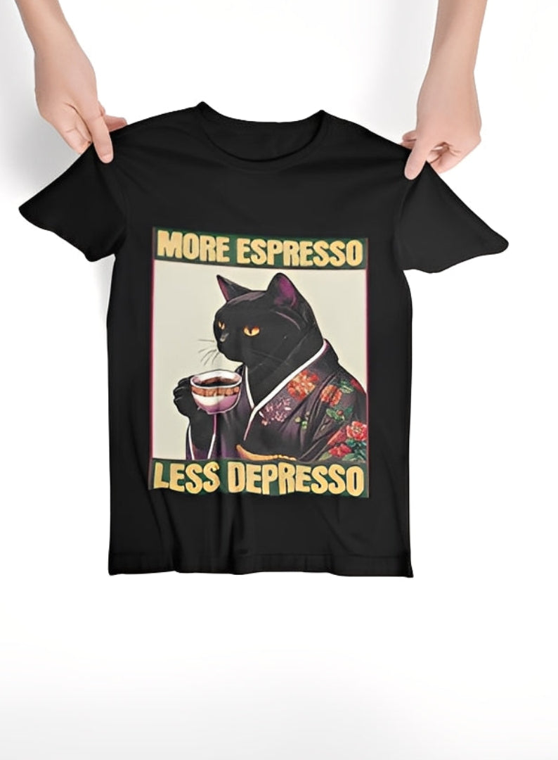 More Espresso Less Depresso T-Shirt