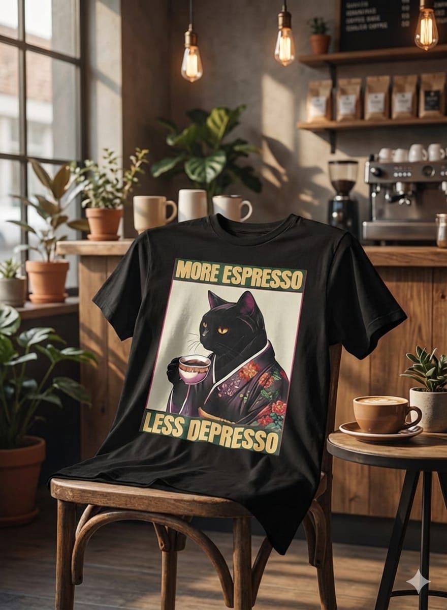 More Espresso Less Depresso T-Shirt